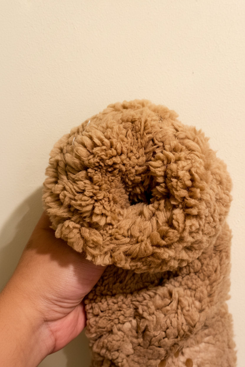 Mr. Fuzzy Socks - Espresso (Brown)